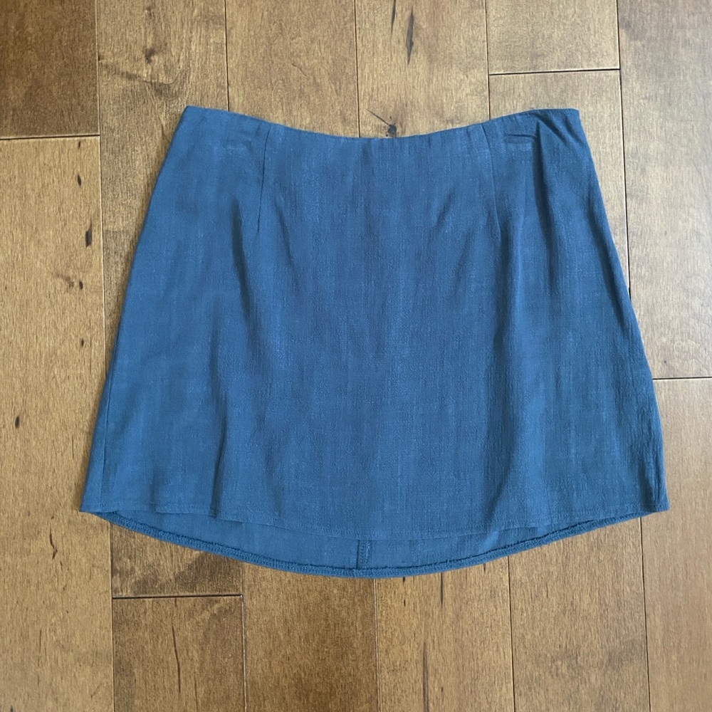 Princess Polly Selby Mini Skirt in Grey Size 8 👽